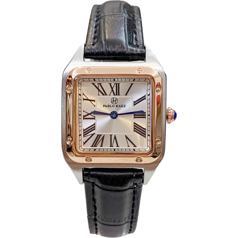 Luxury Square Women's Wristwatch with Japan Movement