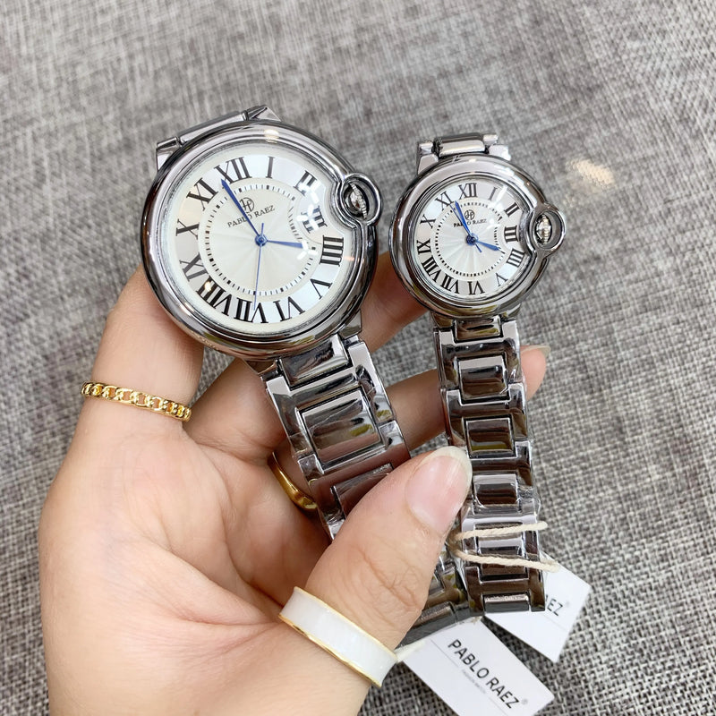 Luxury Leather Simple Couple Watch