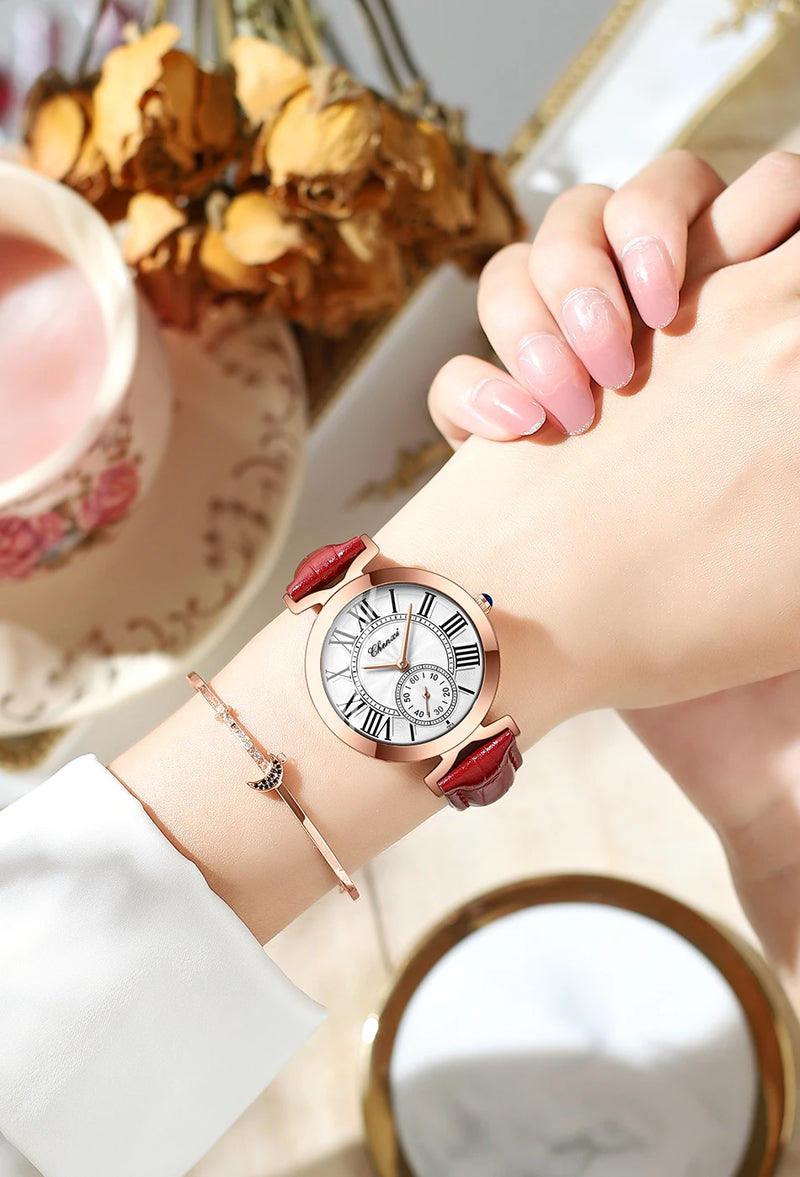 Stainless Steel Quartz Watch for Woman