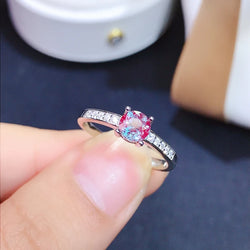 Sterling Silver Alexandrite Ring, new style recommendation for ladies