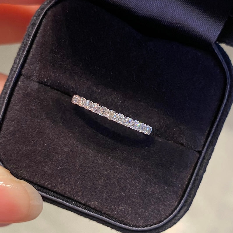 White Gold and Diamond Engagement Ring for Women