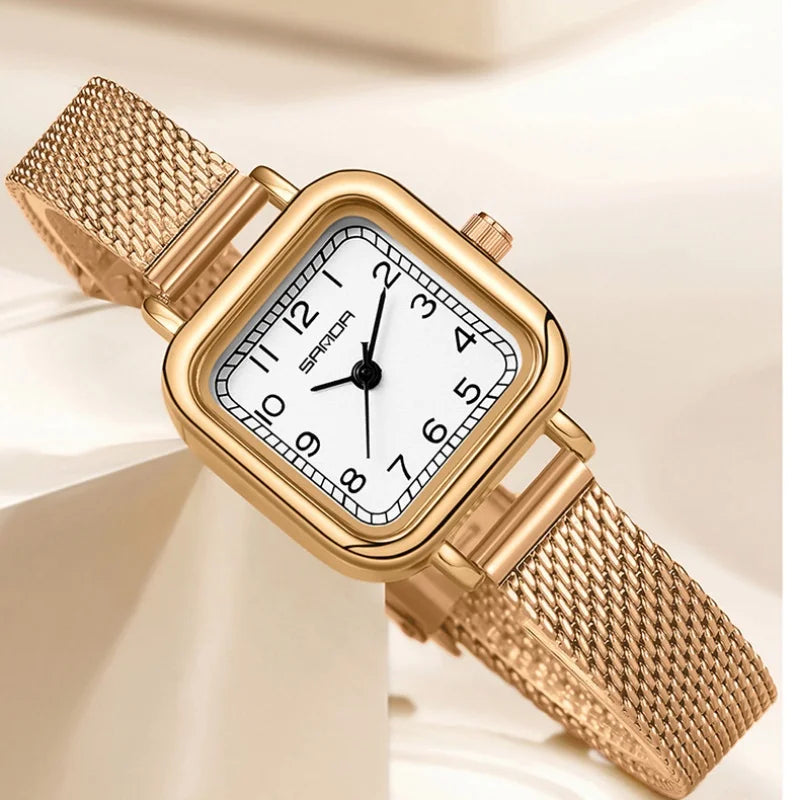 Stainless Steel Quartz Watch for Women