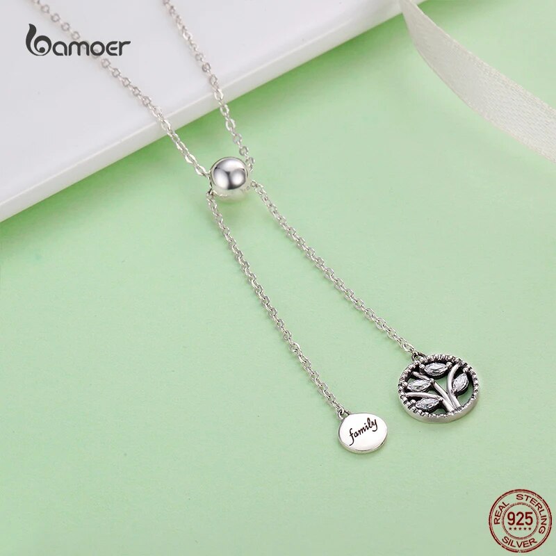 925 Sterling Silver Tree of Life Pendant Necklace for Women