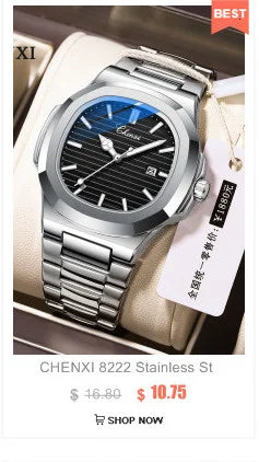 Stainless Steel Automatic Hollow Flywheel Luminous Waterproof Men's Watch