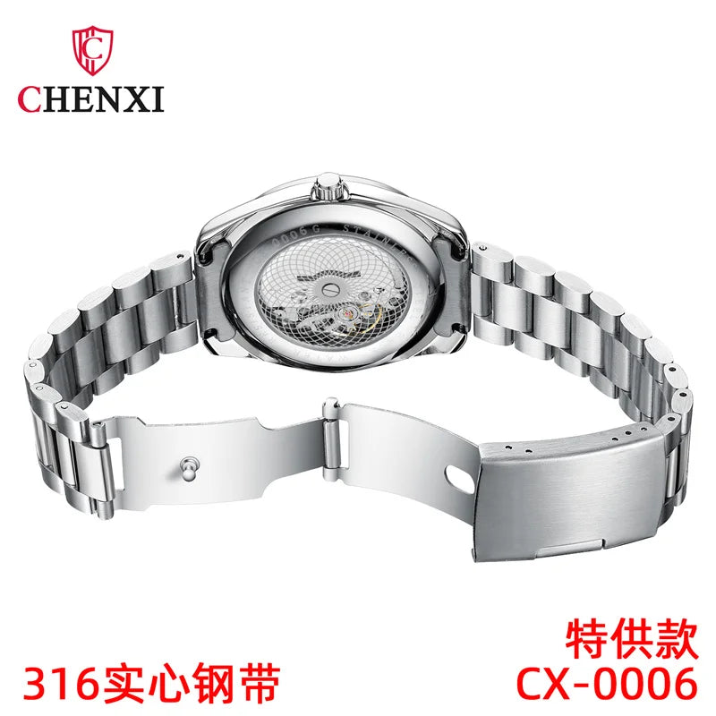 Stainless Steel Quartz Watch for Men