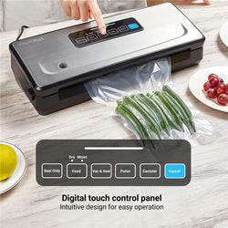 Plastic Bag Vacuum Sealer with Dry/Moist/Pulse/Canister Modes