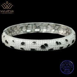 Sterling Silver Lab Sapphire High Carbon Diamonds Gemstone Bracelet