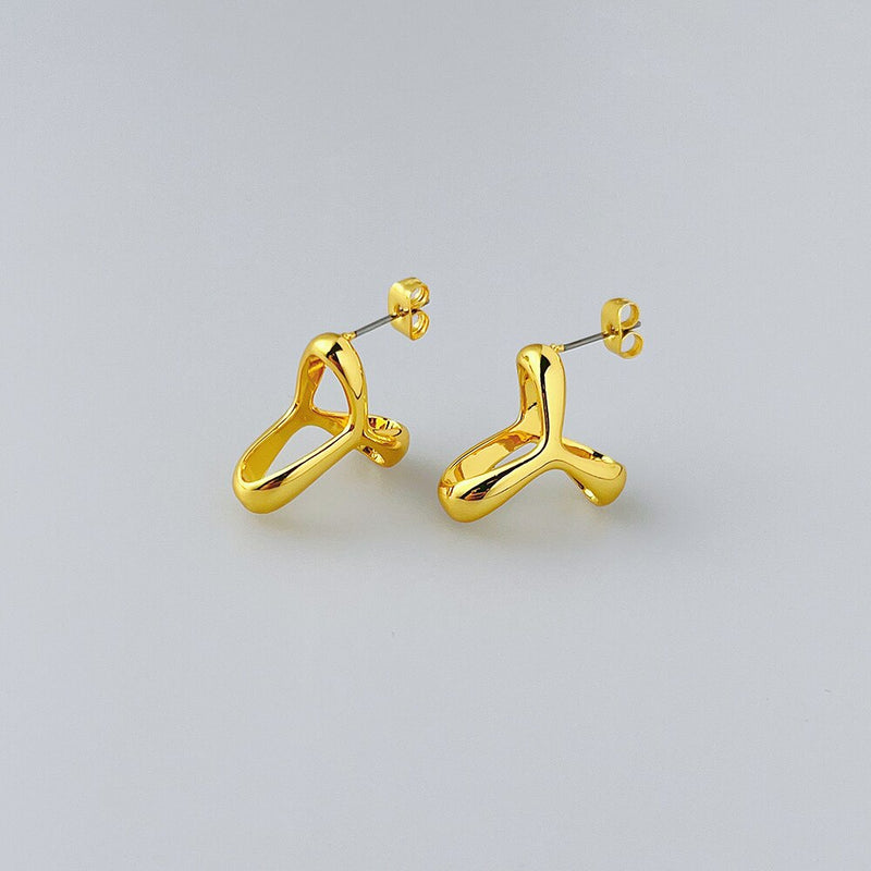 ENFASHION Windmill Stud Earrings For Women Gold Color New In Earings Fashion Jewelry Christmas Wholesale Aretes De Mujer E221440