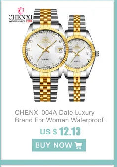 316L Stainless Steel Diamond Leather Watch for Women