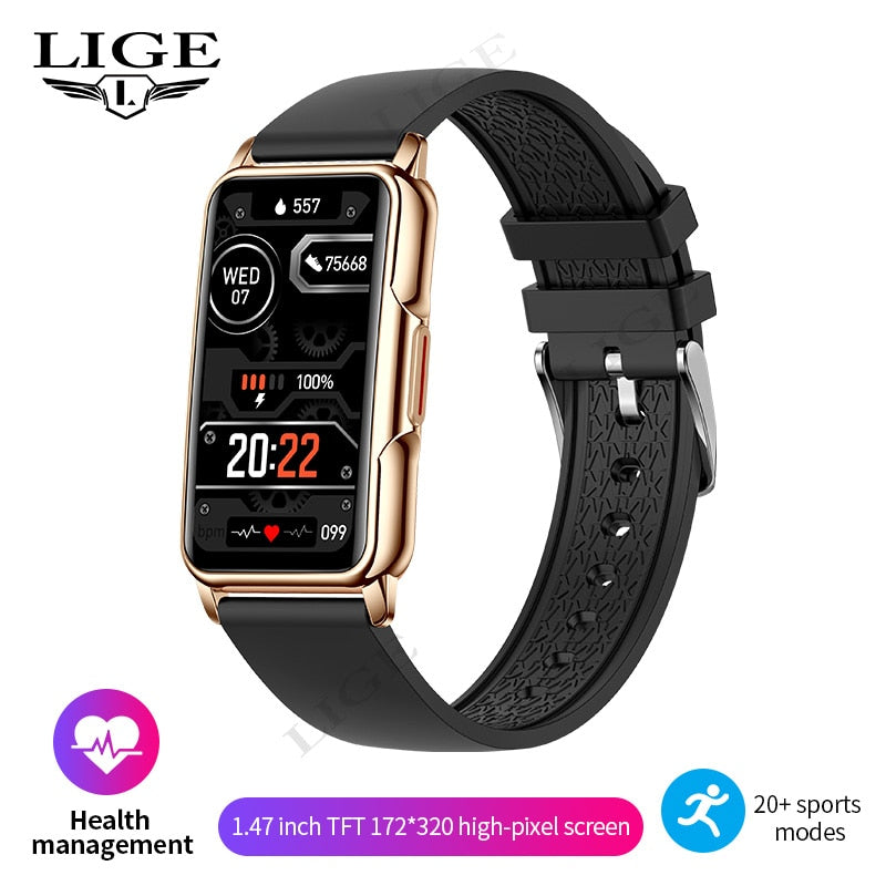 Smartwatch with Sleep Monitor, Fitness Tracker, and Music Function for Women and Men