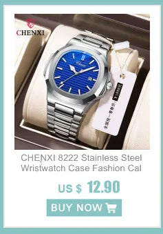 Stainless Steel Quartz Watch for Men