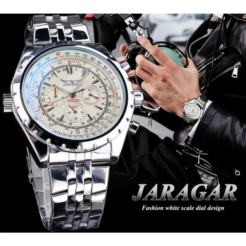 Stainless Steel Mechanical Men's Watch