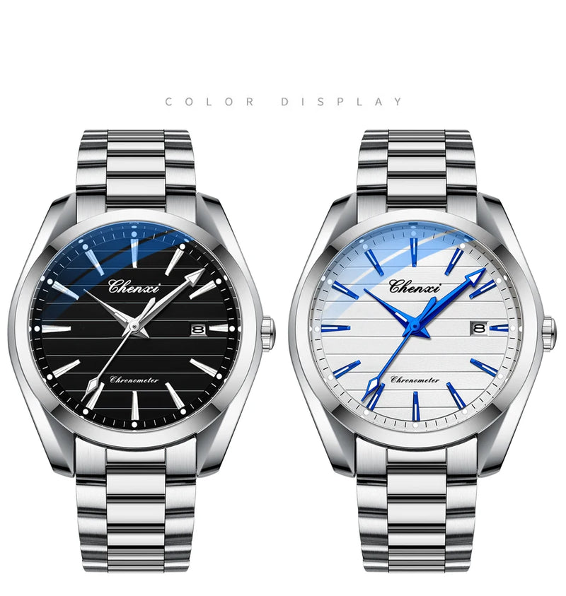 Stainless Steel Quartz Watch for Men