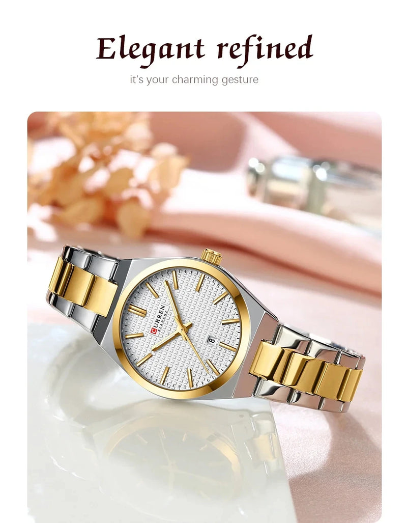 Stainless Steel Elegant Watch for Women