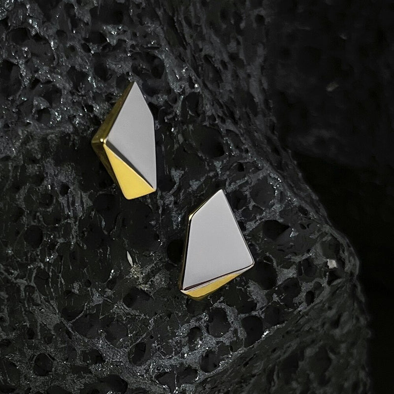 ENFASHION New In Meteorite Earrings For Women Christmas Pendientes Punk Stud Earings Gold Color Fashion Jewelry E221449