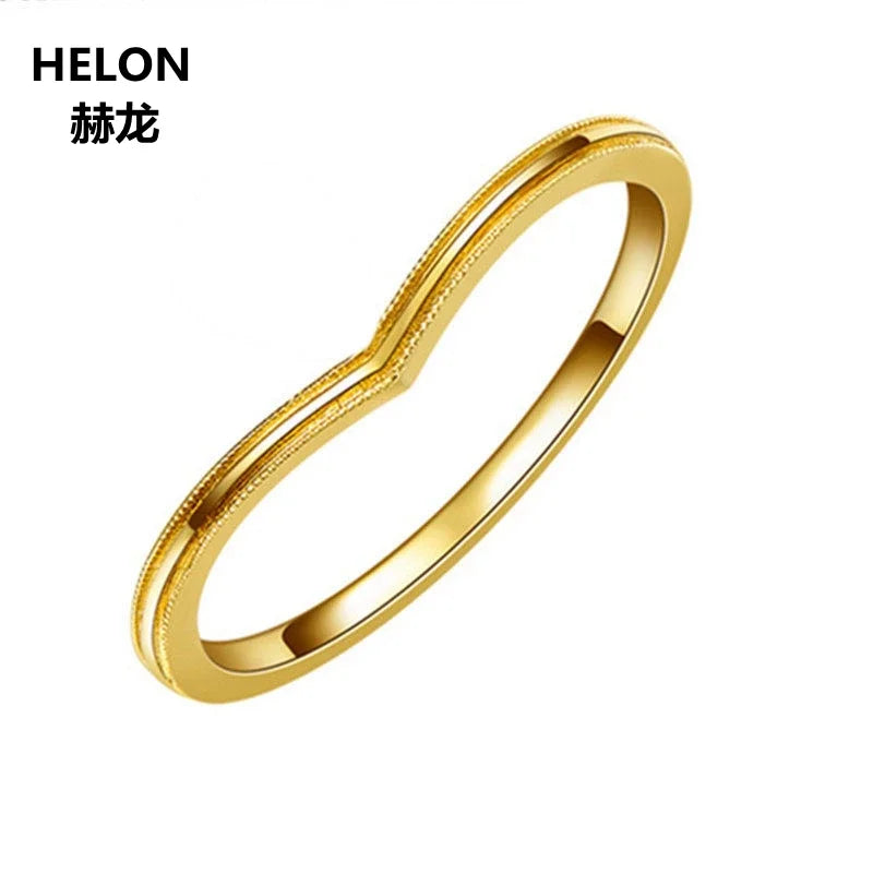 14k Yellow Gold Engagement Ring for Women