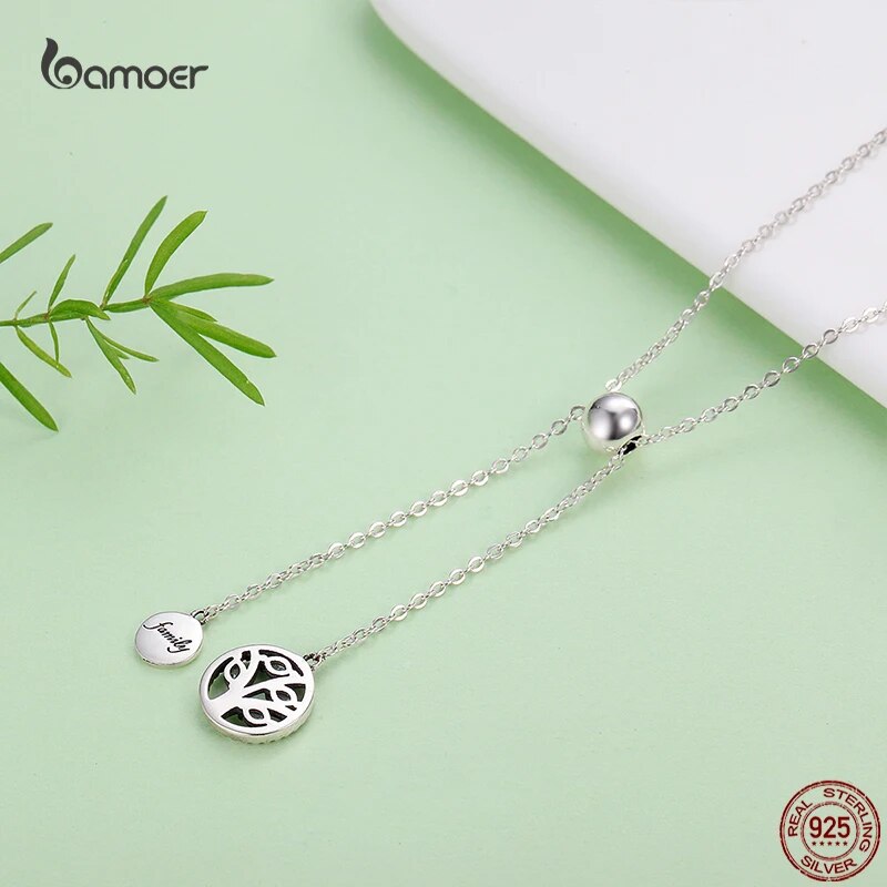 925 Sterling Silver Tree of Life Pendant Necklace for Women