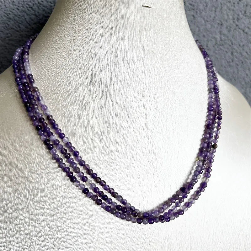 Silver Amethyst Necklace