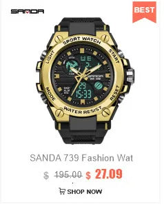 Stainless Steel Mesh Watch with 3D Lion Design for Men