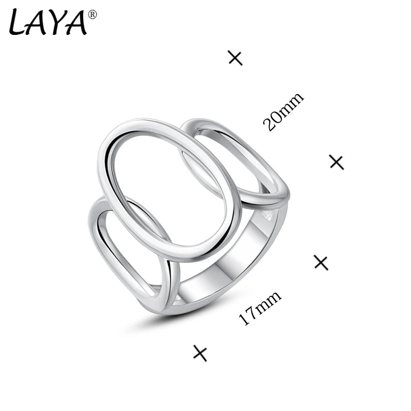 925 Sterling Silver Wide Big Plain Silver Ring for Men and Women