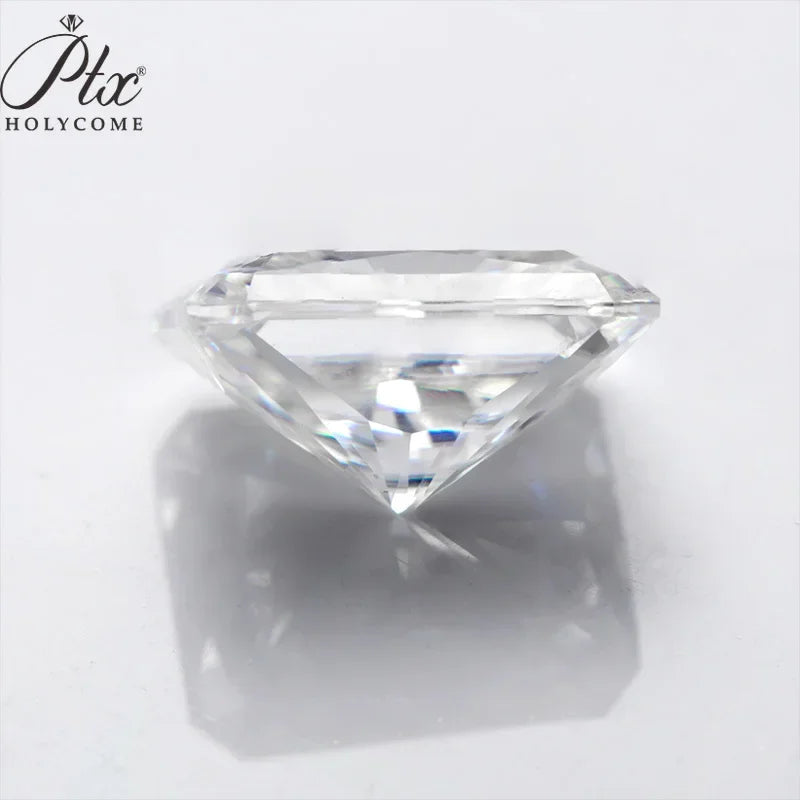 White Gold Radiant Cut 3.50ctw Moissanite