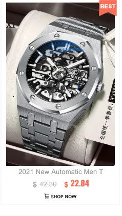 Hollowed Mechanical Automatic Watch for Men