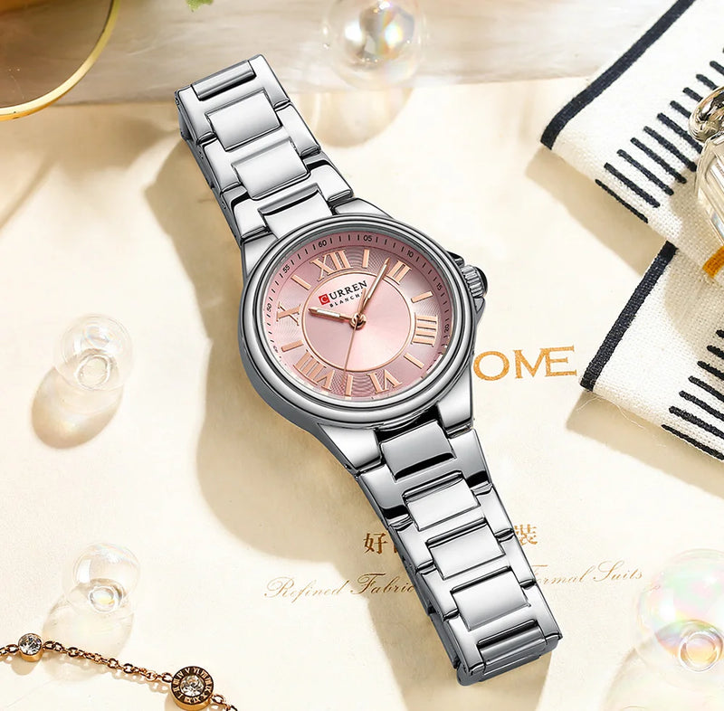 Stainless Steel Quartz Watch for Women.