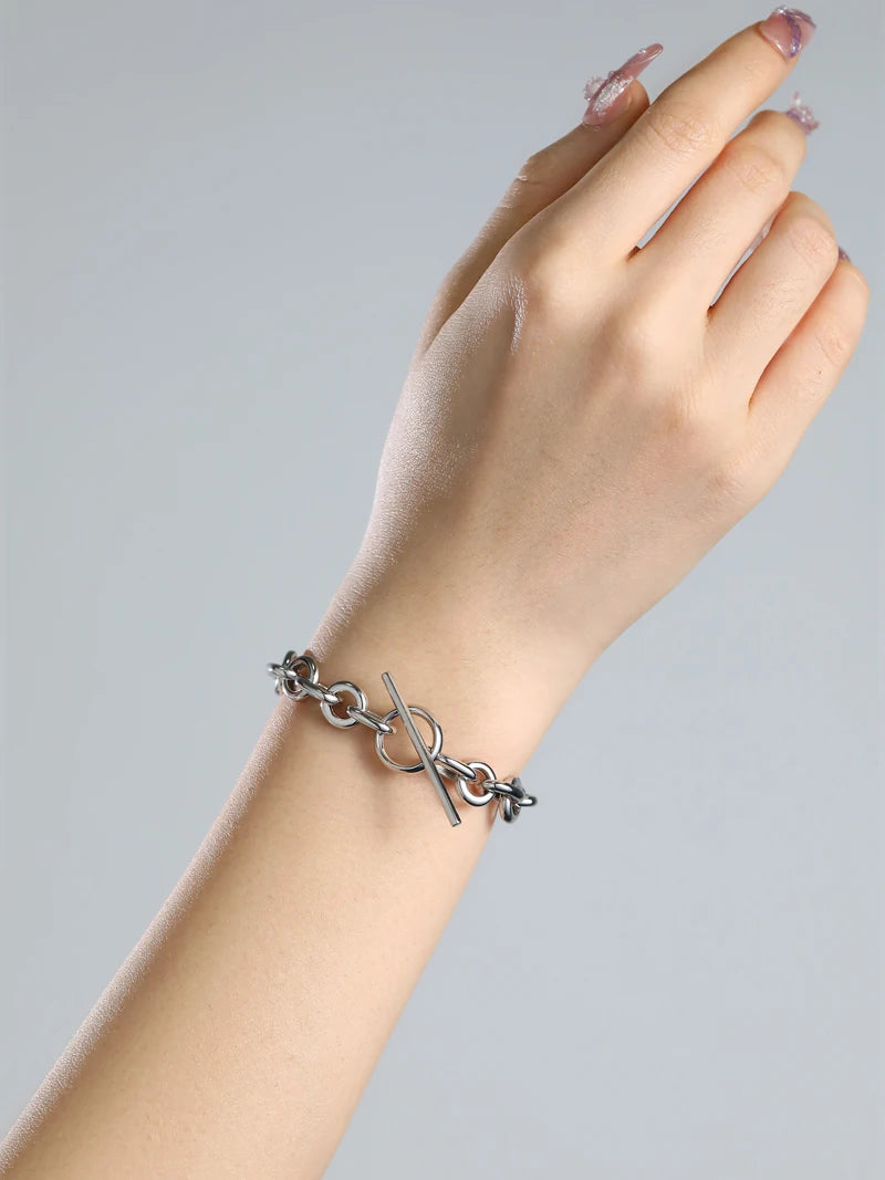 925 Sterling Silver Cuba Chain Bracelet for Women & Men