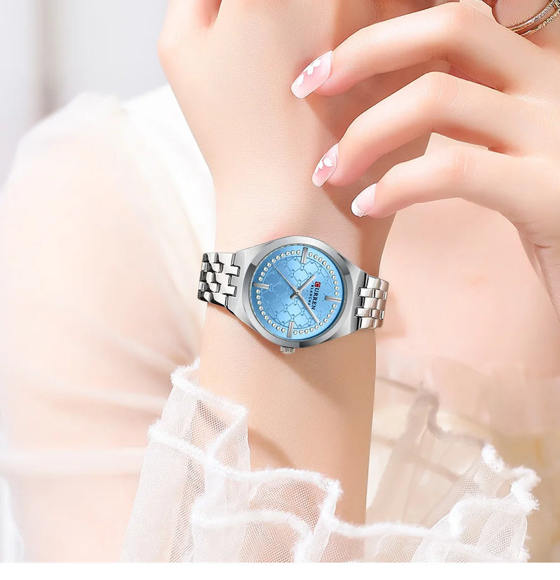 Stainless Steel Quartz Watch for Women