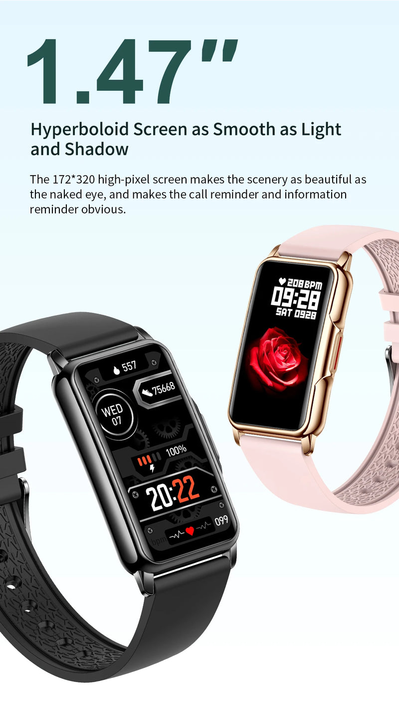 Smart Watch for Men and Women with Bluetooth, Music, Fitness & Sleep Monitoring