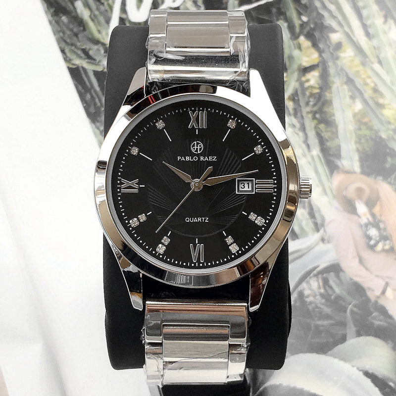 Luxury Men's Waterproof Date Watch with High-Quality Steel Band - Ideal for Sport and Business Use