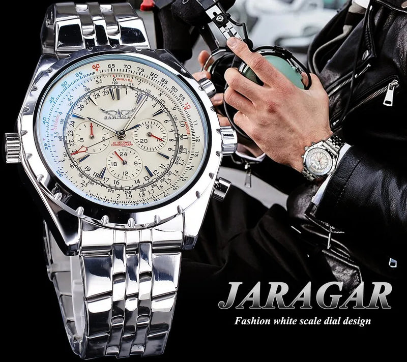 Stainless Steel Mechanical Men's Watch