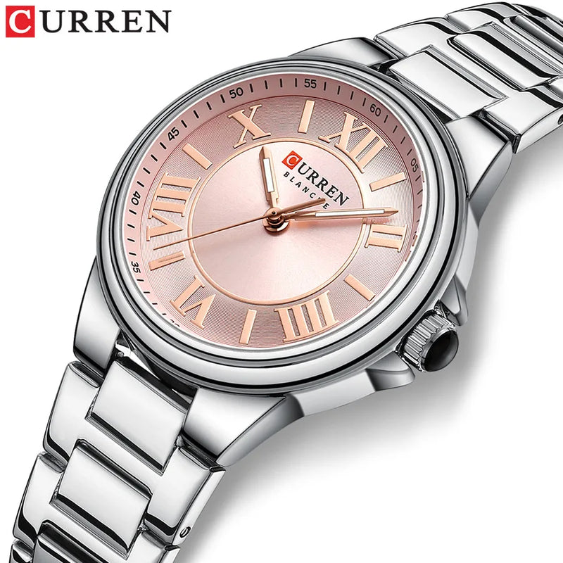 Stainless Steel Quartz Watch for Women.