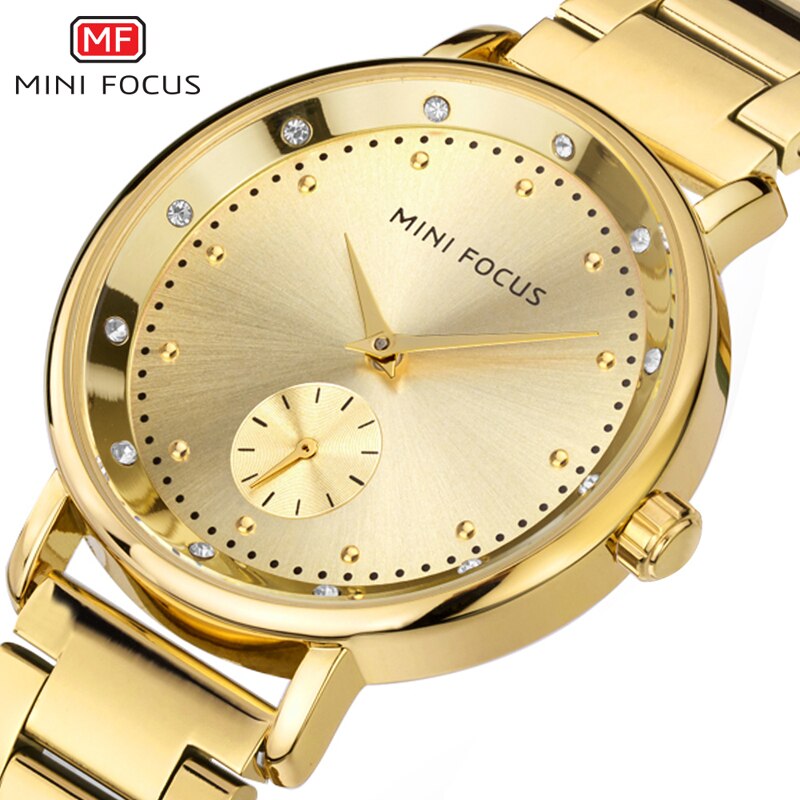 Rose Gold Stainless Steel Ladies Watch