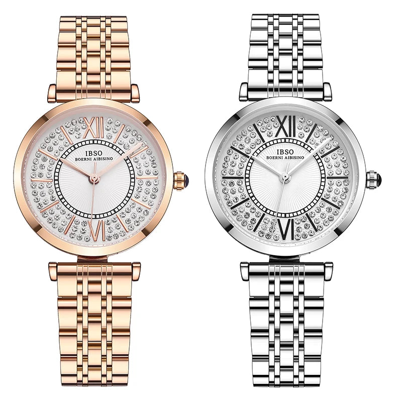 Gold-tone Stainless Steel Fashion Watch for Women