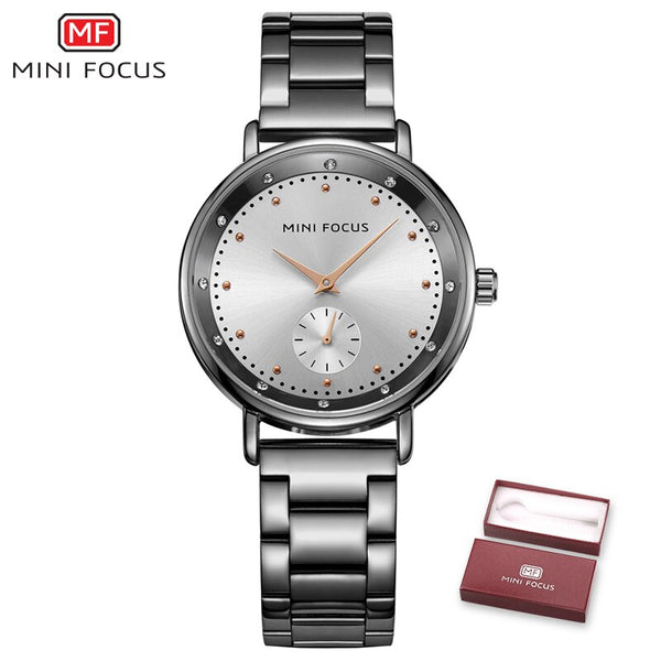 Rose Gold Stainless Steel Ladies Watch