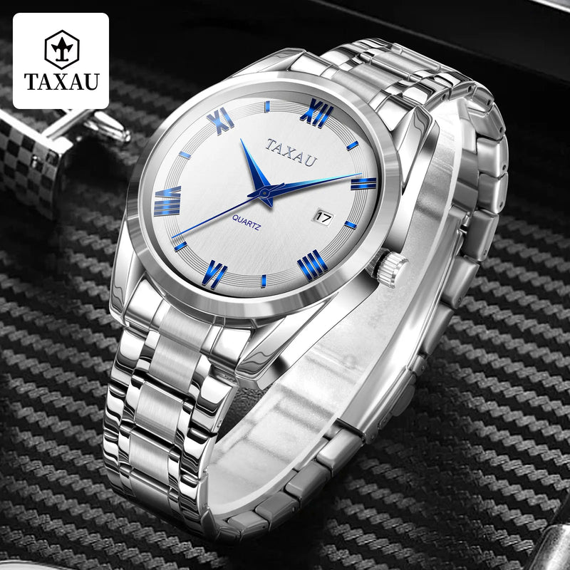 Stainless Steel Quartz Watch for Men