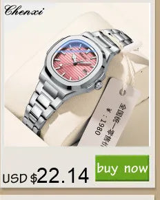 Stainless Steel 0.15ct Diamond Quartz Watch for Women