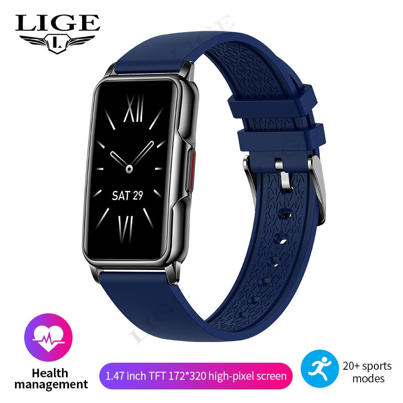 Smartwatch with Sleep Monitor, Fitness Tracker, and Music Function for Women and Men