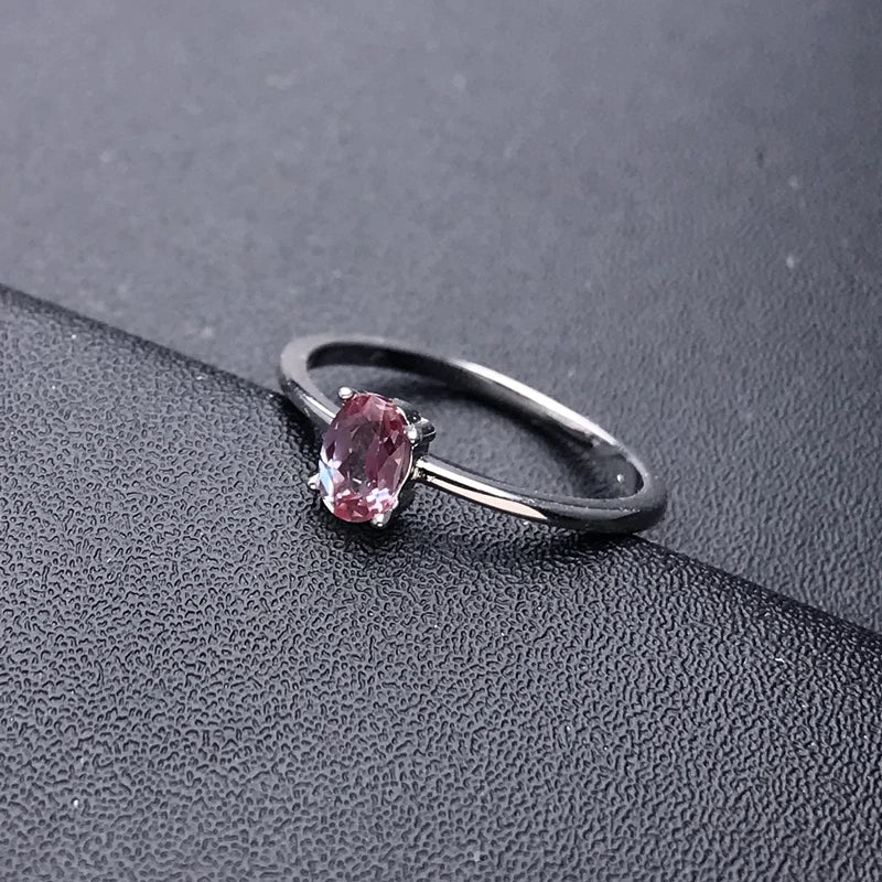 Sterling Silver Alexandrite Ring for Women