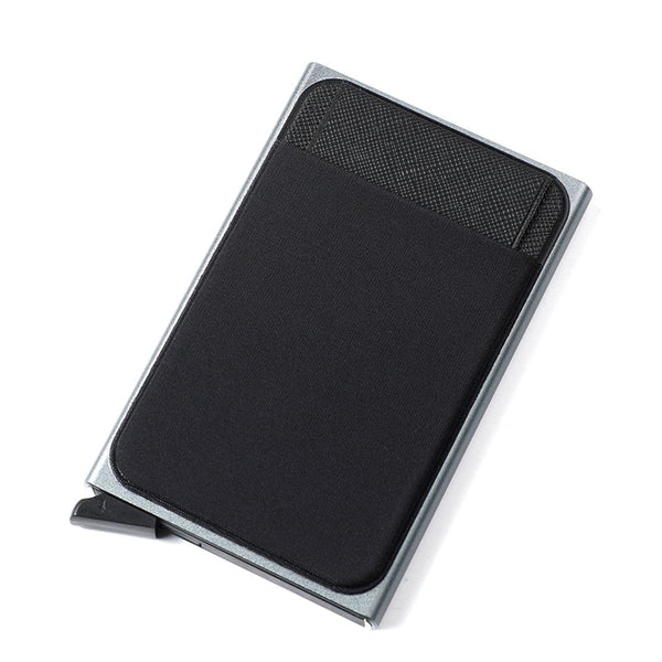 RFID Smart Wallet, Metal, Pop Up, Minimalist, for Men & Women