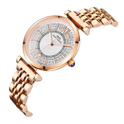 Gold-tone Stainless Steel Fashion Watch for Women