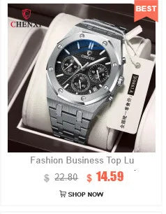 Stainless Steel Automatic Luminous Mechanical Wristwatch for Men