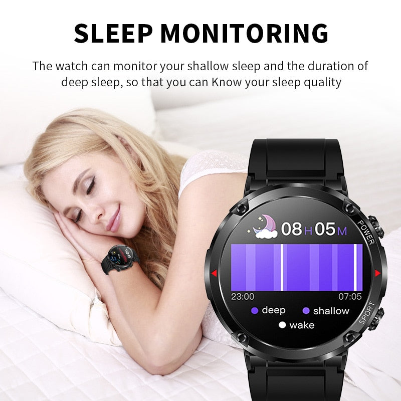 Stainless Steel 1.6 Inch IPS Display Smartwatch with Voice Calling for Men