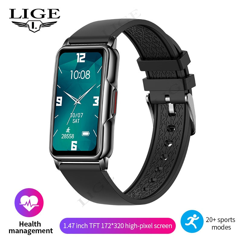 Smartwatch with Sleep Monitor, Fitness Tracker, and Music Function for Women and Men