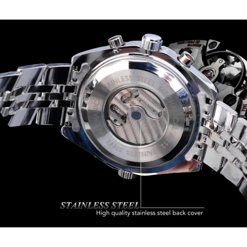 Stainless Steel Mechanical Men's Watch