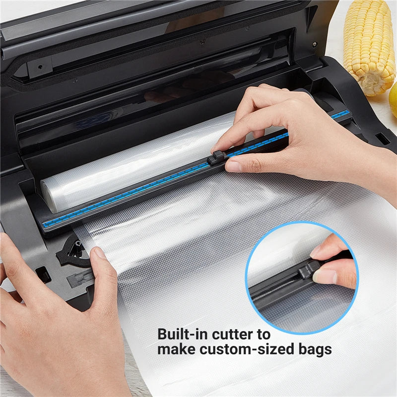 Plastic Bag Vacuum Sealer with Dry/Moist/Pulse/Canister Modes