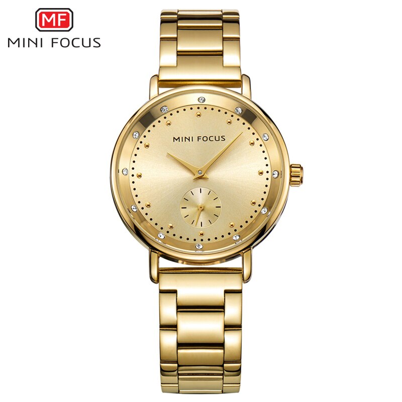 Rose Gold Stainless Steel Ladies Watch