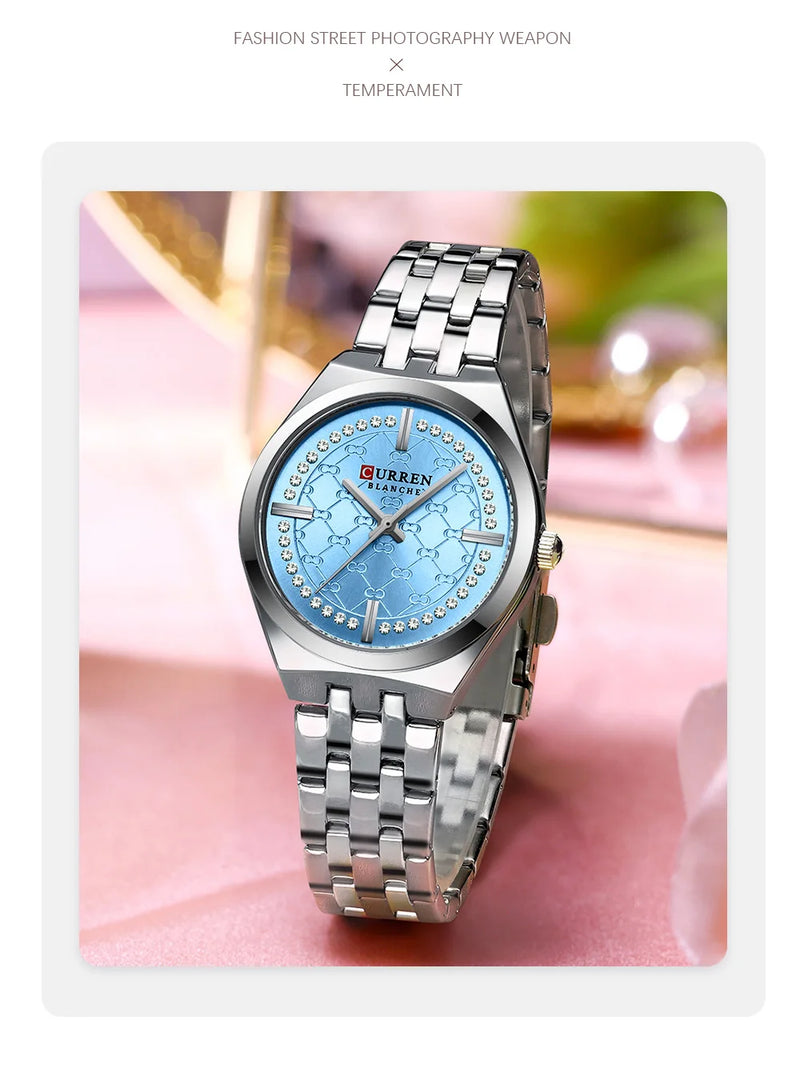 Stainless Steel Quartz Watch for Women