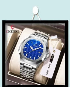 Stainless Steel Diamonds Watchband Wrist Watch for Women